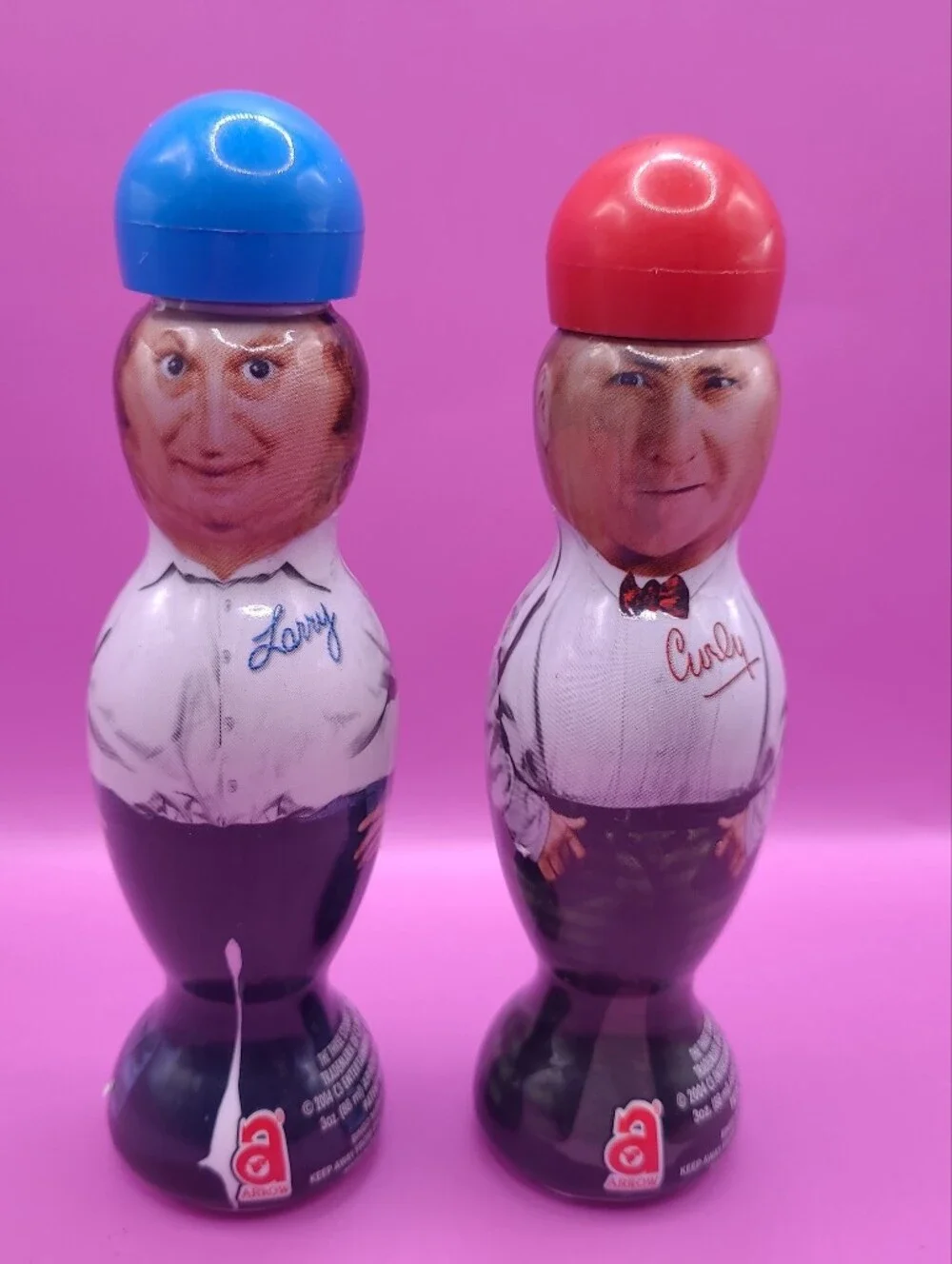 The Three Stooges Curly And Larry  Bingo Dauber - Collectible Ink Marker READ